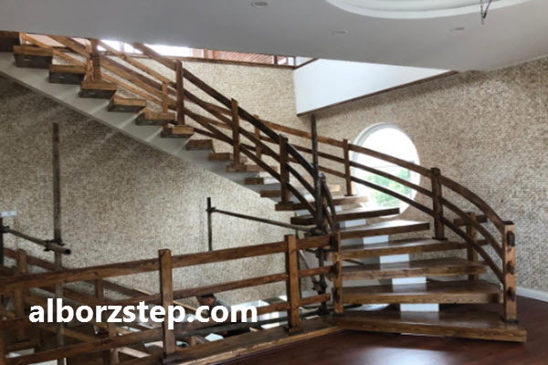 ساخت انواع پله گرد با قیمت مناسب