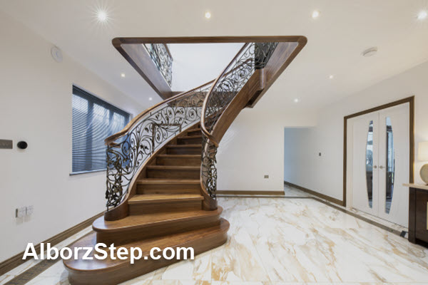 انواع پله های دکوراتیو محبوب در مازندران
