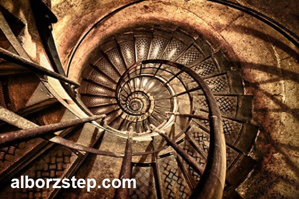 انواع پله گرد