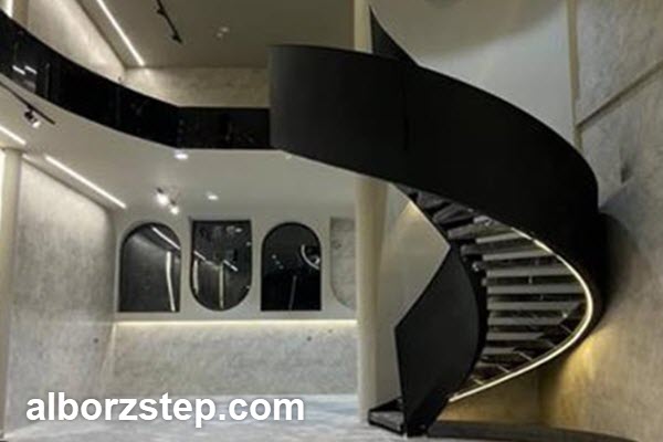 نکات مهم در طراحی پله گرد