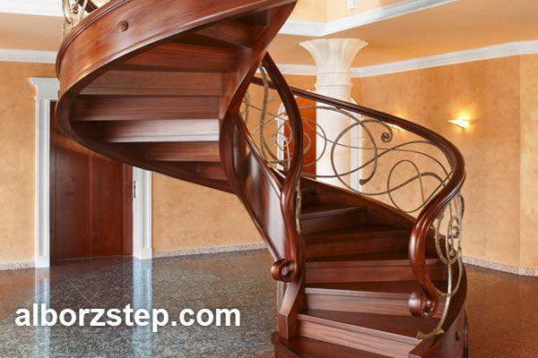 اهمیت پله گرد در طراحی مدرن | کرج