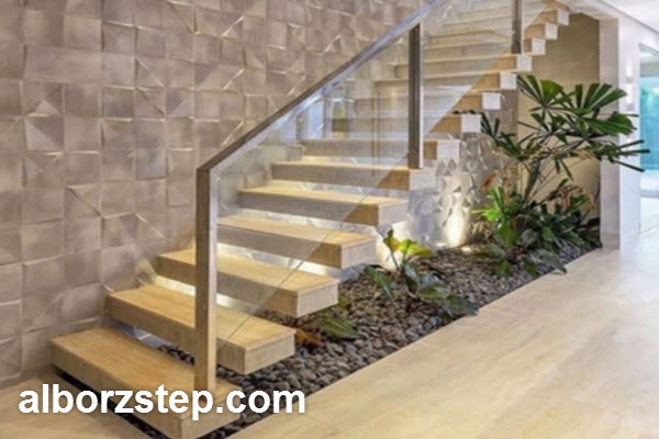 تنوع در طراحی و متریالهای مورد استفاده در پله معلق