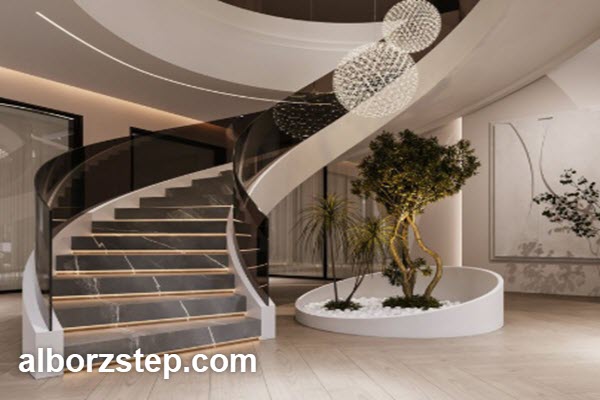 the-best-duplex-spiral-staircase-manufacturer-in-mohammadshahr-alborzstep.com بهترین تولید کننده پله گرد دوبلکس در محمدشهر